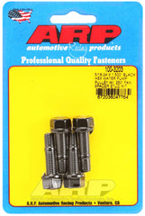 ARP - ARP 5/16-24 X 1.500 Black Hex Water Pump Pulley w/ .250in Fan Spacer Stud Kit - Demon Performance