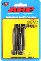 ARP - ARP 5/16-24 X 2.500 Black Hex Water Pump Pulley w/ 1.250in Fan Spacer Stud Kit - Demon Performance