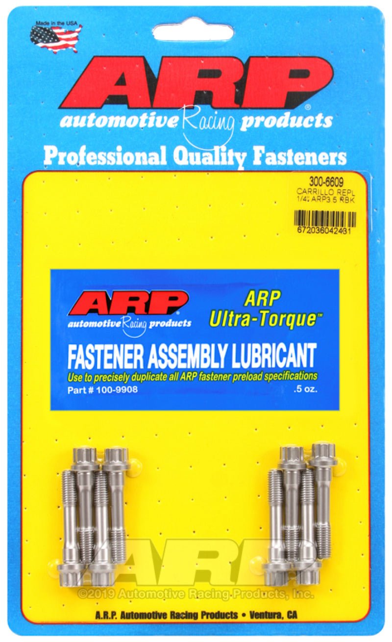 ARP - ARP Carrillo Replacement ARP3.5 Rod Bolt Kit - Demon Performance