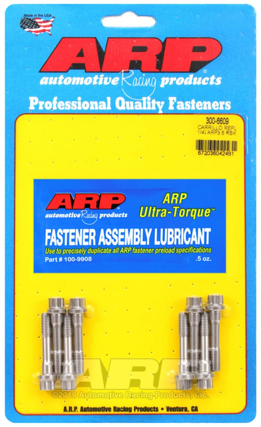 ARP - ARP Carrillo Replacement ARP3.5 Rod Bolt Kit - Demon Performance
