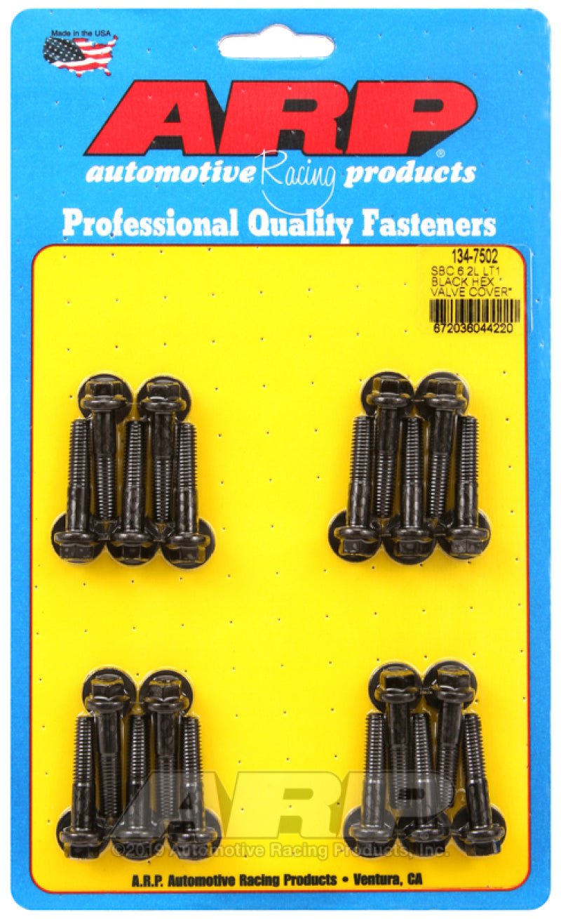 ARP - ARP Chevy LT1 6.2L Valve Cover Hex Bolt Kit - Demon Performance