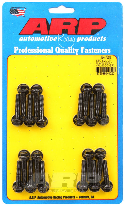 ARP - ARP Chevy LT1 6.2L Valve Cover Hex Bolt Kit - Demon Performance