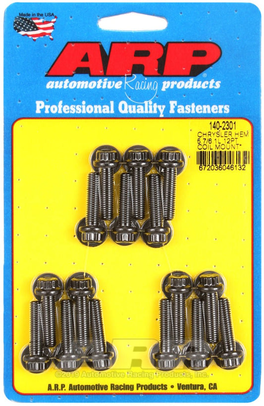 ARP - ARP Chrysler Hemi 5.7/6.1L 12pt Coil Mount Bolt Kit - Demon Performance