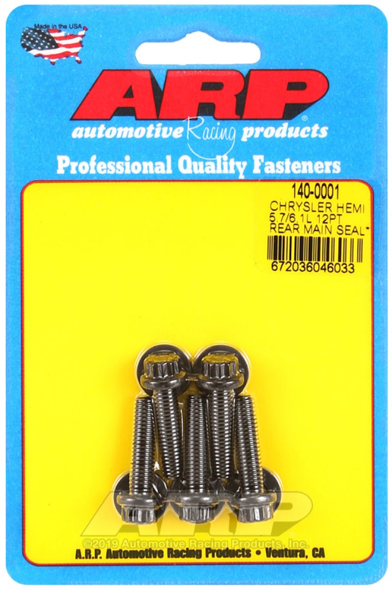 ARP - ARP Chrysler Hemi 5.7/6.1L 12pt Rear Main Seal Plate Bolt Kit - Demon Performance
