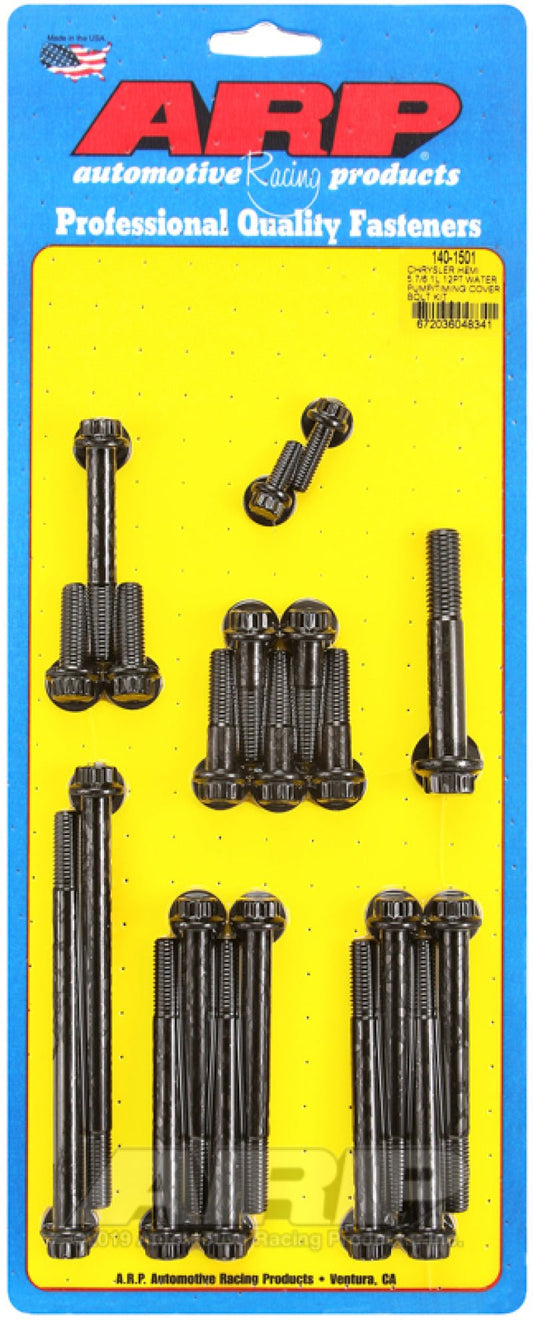ARP - ARP Chrysler Hemi 5.7/6.1L 12pt Water Pump/Timing Cover Bolt Kit - Demon Performance
