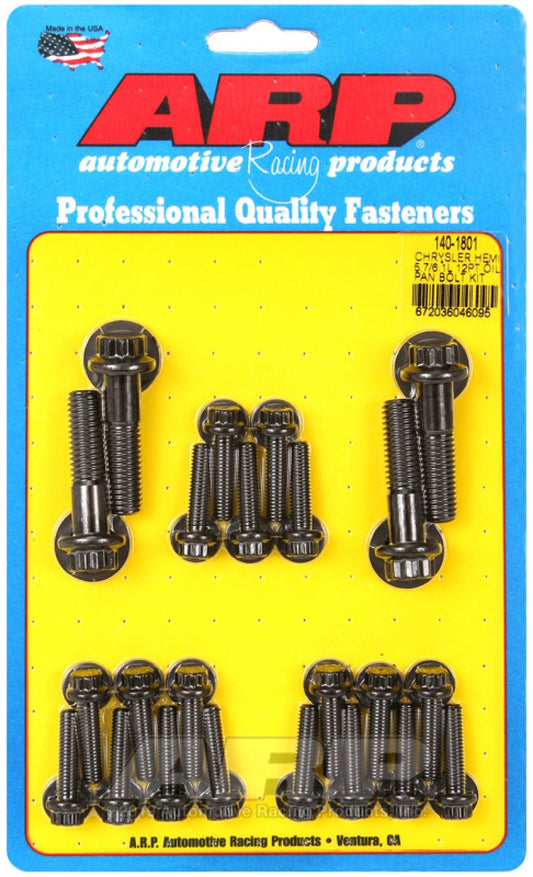 ARP - ARP Chrysler Hemi 5.7L / 6.1L 12 Point Oil Pan Bolt Kit - Demon Performance