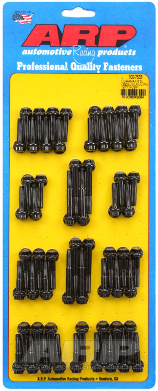 ARP - ARP Duramax 6.6L LBZ/LLY/LML/LMM 12pt Valve Cover Bolt Kit - Demon Performance