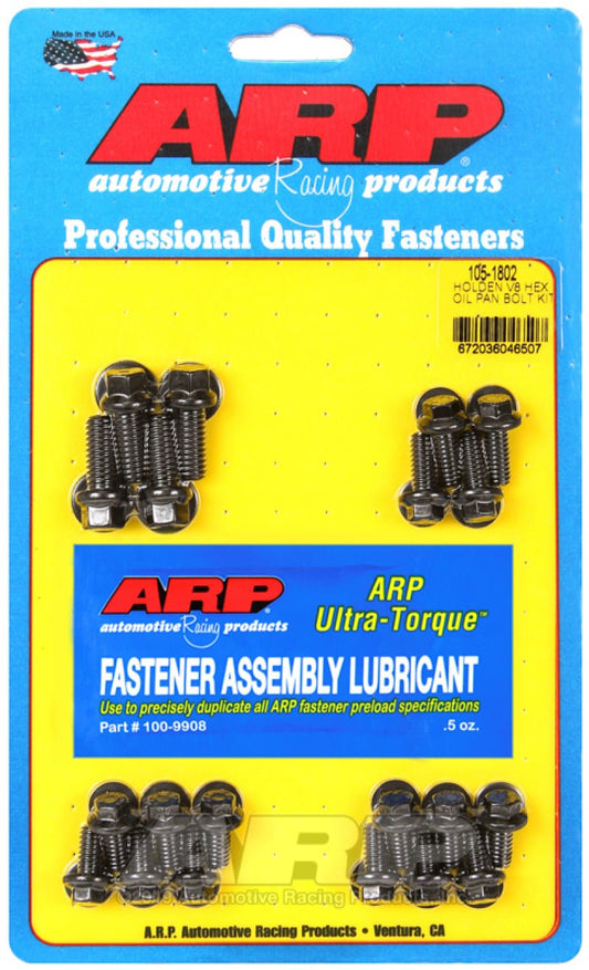 ARP - ARP Holden V8 Hex Oil Pan Bolt Kit - Demon Performance