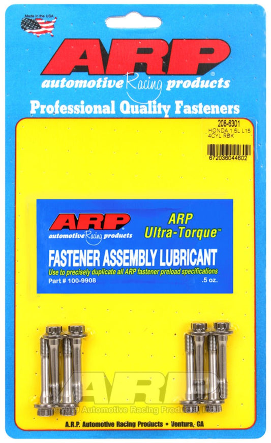 ARP - ARP Honda/Acura 1.5L L15 Rod Bolt Kit - Demon Performance