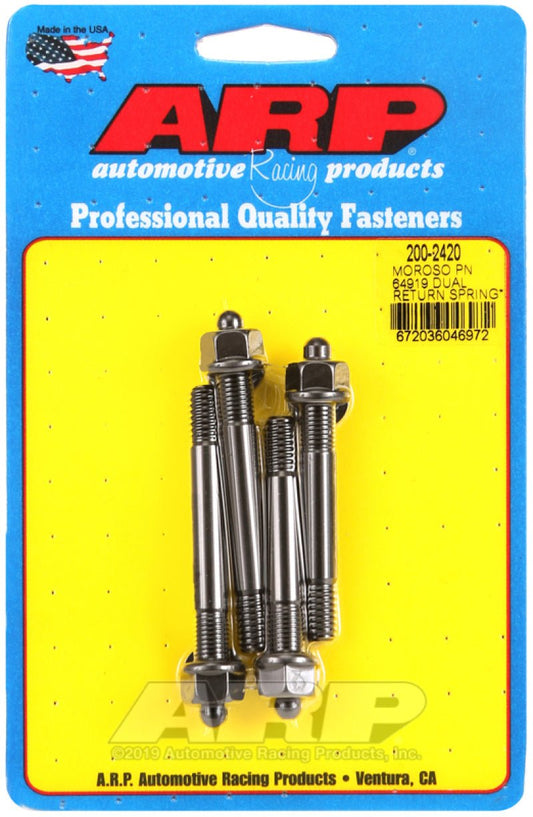 ARP - ARP Moroso 64919 Dual Return Spring w/ 1in Spacer Plate Carb Stud Kit - Demon Performance
