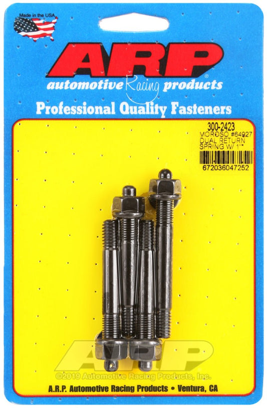 ARP - ARP Moroso 64927 Dual Return Spring w/ 1in Spacer Plate pro Series Carb Stud Kit - Demon Performance