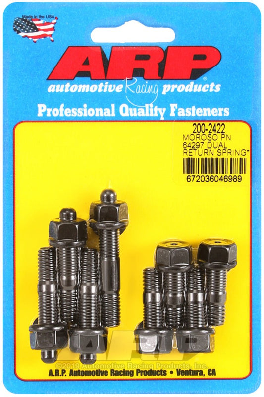 ARP - ARP Moroso 64927 Dual Return Spring w/ 2in Spacer Plate Carb Stud Kit - Demon Performance