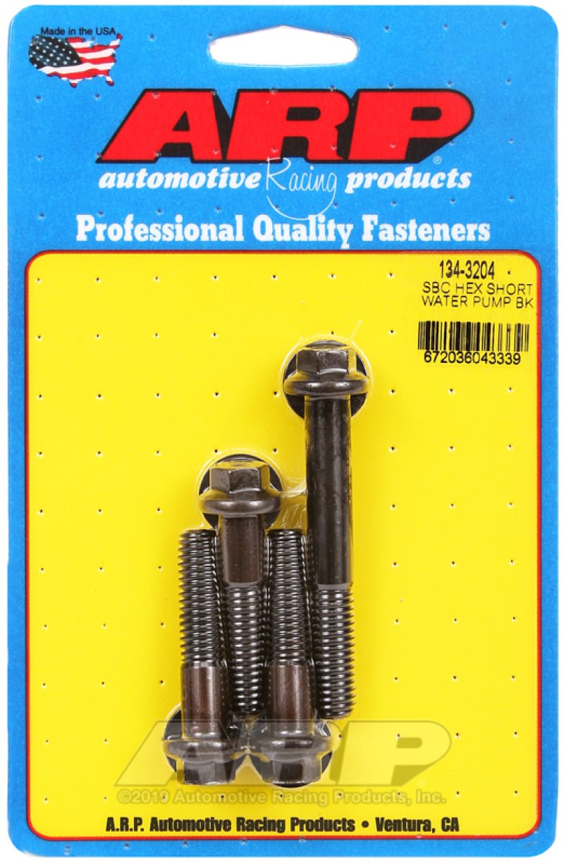 ARP - ARP SB Chevy Hex Short Water Pump Bolt Kit - Demon Performance