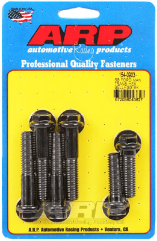ARP - ARP SB Ford Manual Trans Hex Bellhousing Bolt Kit - Demon Performance