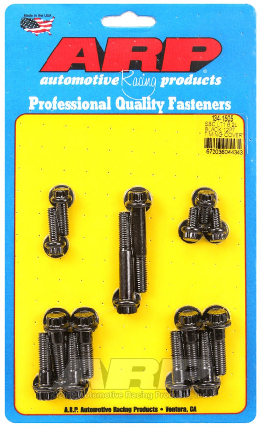 ARP - ARP SBC LT1 6.2L 12pt Timing Cover Bolt Kit - Demon Performance