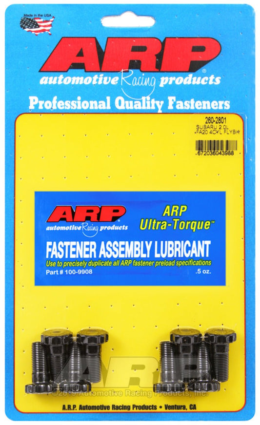 ARP - ARP Subaru 2.0L FA20 4Cyl Flywheel Bolt Kit - Demon Performance