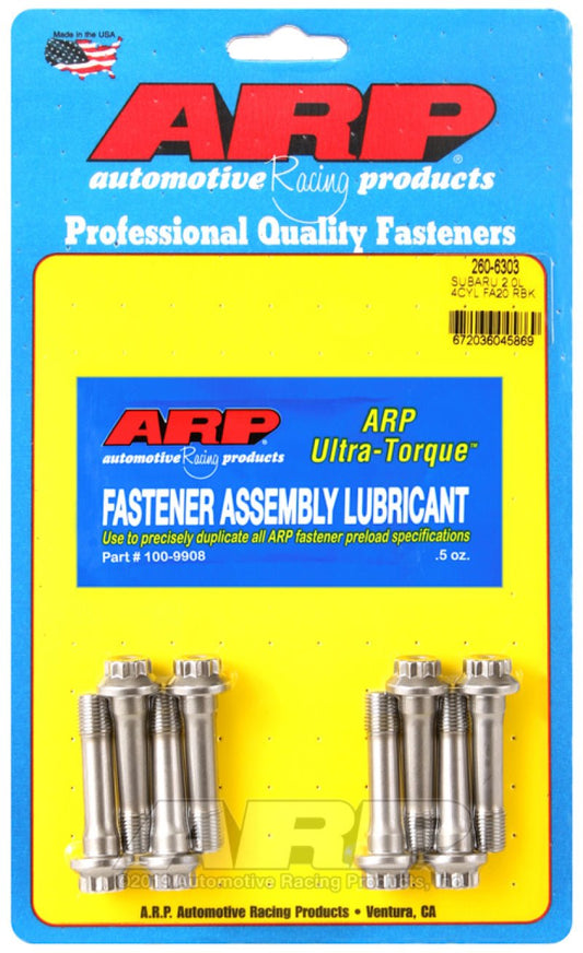 ARP - ARP Subaru FA20 2.0L Rod Bolt Kit - Demon Performance