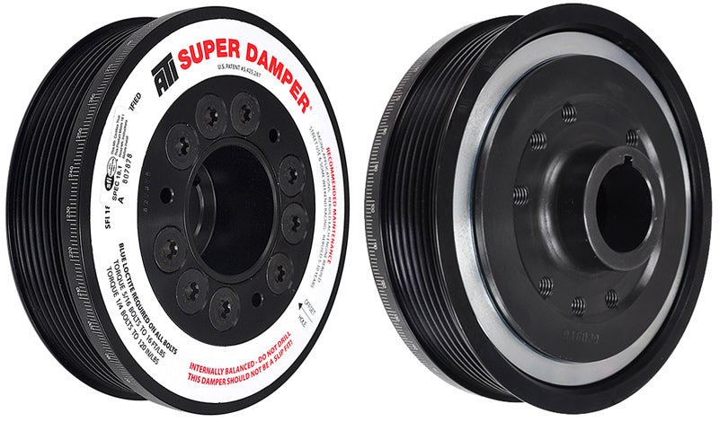 ATI - ATI Damper - 5.67in - Alum - 6 Grv - Honda F20 F22 - 7 Percent OD - Street - 3 Ring - 1Pc - Demon Performance