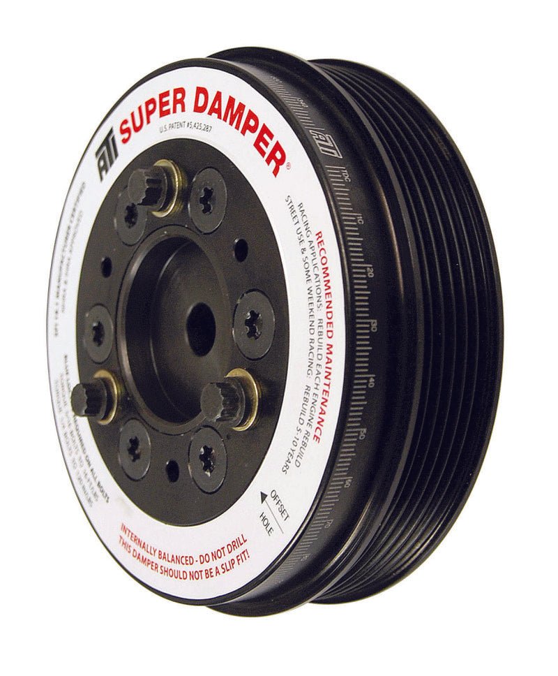 ATI - ATI Damper - 5.67in - Alum - 6 Grv - Mini Cooper S - 1.6L -1Pc - Demon Performance