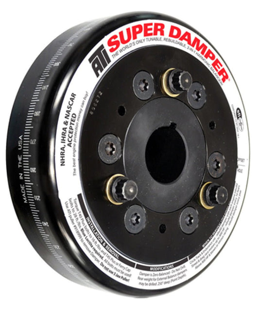 ATI - ATI Damper - 6.325in - Steel - Chevy SB / 90 Deg V6 - 409 - Pont 4Cyl - 3 Ring - 1Pc - Demon Performance