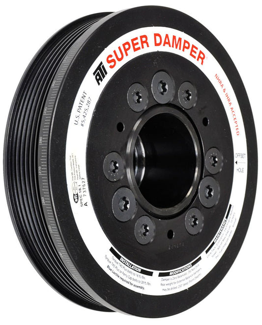 ATI - ATI Damper - 6.78in - AL - 6 Grv - 10 Per UD - LS1/2/3/6/L76 - 97-13 28T 8mm HTD Drive Rear - 3 Rng - Demon Performance