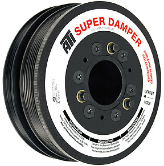 ATI - ATI Damper - 6.78in - Alum - 6 Grv - 10 Percent UD - LS1/LS2 - F & V Body - No A/C - 3 Ring - Demon Performance