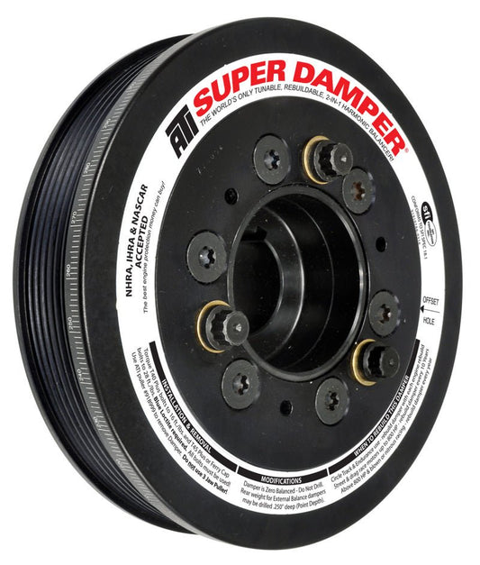 ATI - ATI Damper - 6.78in - Alum - 6 Grv - Toyota Supra - 94-98 - JZ80 - 15 Percent OD - Req gatK06077 - Demon Performance