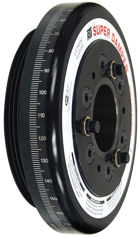 ATI - ATI Damper - 7.074in - Alum - Honda D - 4 Grv Rear Alum uminum Pulley - 10 Percent Underdrive - Demon Performance