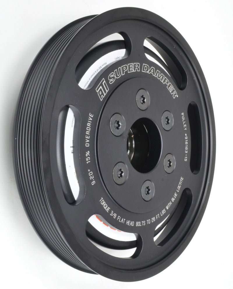 ATI - ATI Damper - 7.48in - Alum LW - 6 Grv - 2014+ Corvette LT1/LT4 - Dry Sump - 6 Bolt (Excl SC Pulley) - Demon Performance