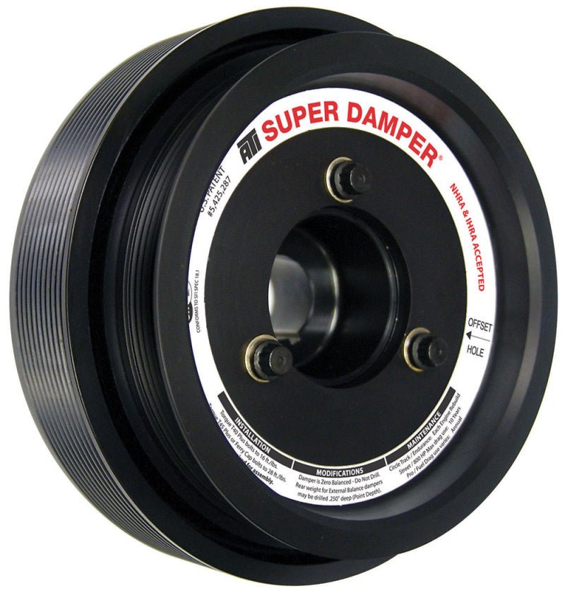 ATI - ATI Damper - 7.81in - Alum - 6/10 Grv - Ford GT 500 - 5.4 / 5.8 - 07-14 - 10 Percent OD Size - Demon Performance