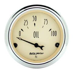 AutoMeter - AutoMeter 3-3/8in & 2-1/16in GPS Speedometer Antique Beige Gauge Kit - 5 Pc - Demon Performance