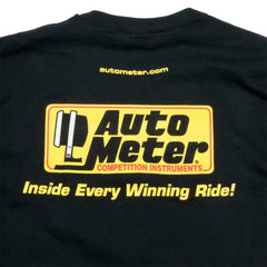 AutoMeter - Autometer Black Competition Instruments T-Shirt - Large - Demon Performance