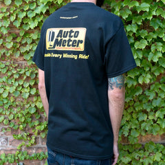 AutoMeter - Autometer Black Competition Instruments T-Shirt - Large - Demon Performance