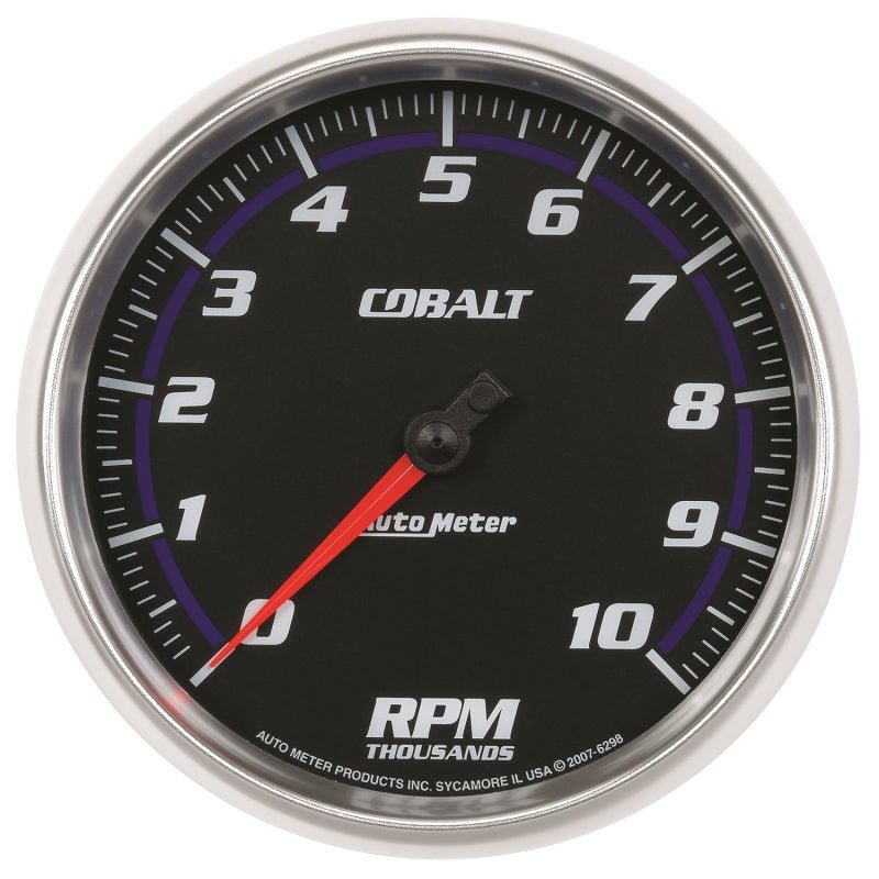 AutoMeter - Autometer Cobalt 5in 10,000RPM In-Dash Tachometer - Demon Performance