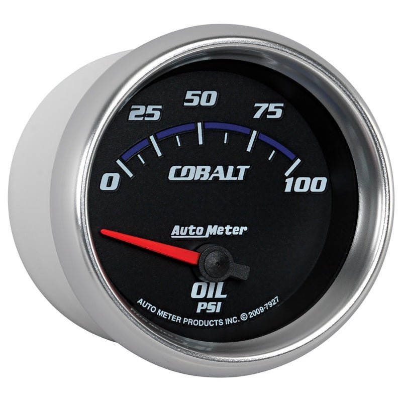 AutoMeter - Autometer Cobalt 66.7mm 0-100 PSI Oil Pressure Gauge - Demon Performance