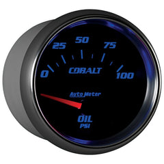 AutoMeter - Autometer Cobalt 66.7mm 0-100 PSI Oil Pressure Gauge - Demon Performance