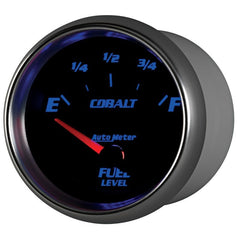 AutoMeter - Autometer Cobalt 66.7mm 240-33 ohms Short Sweep Electronic Fuel Level Gauge - Demon Performance