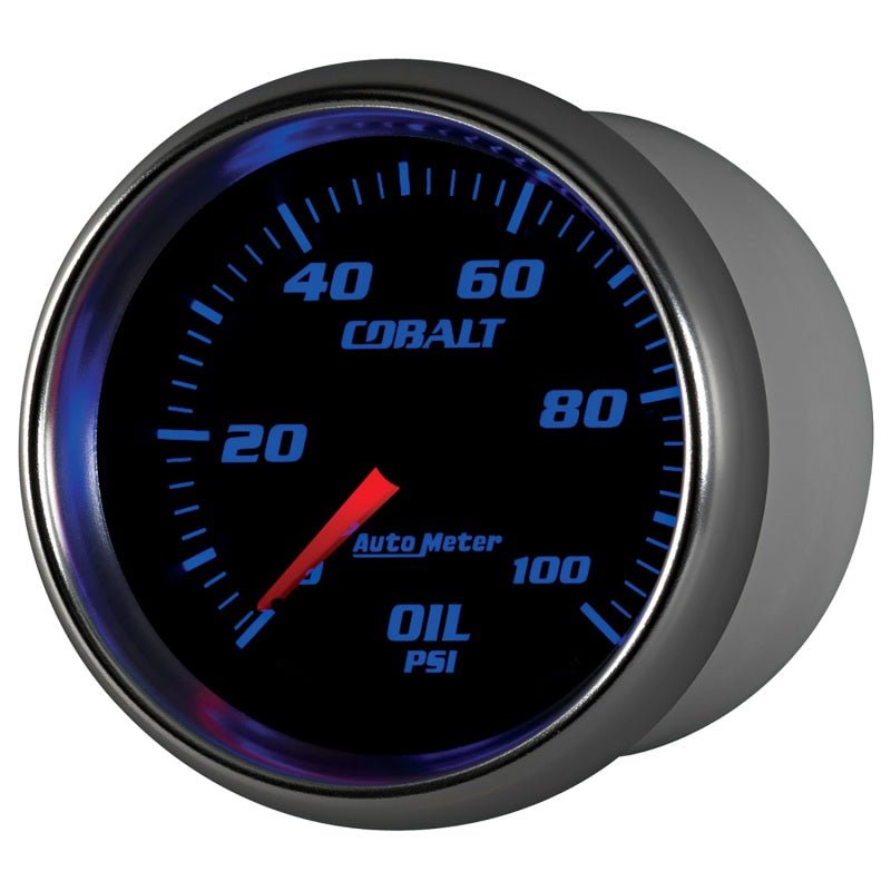 AutoMeter - Autometer Cobalt 66mm 0-100 PSI Oil Pressure Gauge - Demon Performance