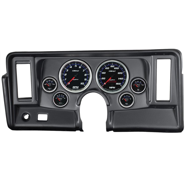 AutoMeter - Autometer Cobalt 69-76 Nova Dash Kit 6pc Tach / MPH / Fuel / Oil / WTMP / Volt - Demon Performance