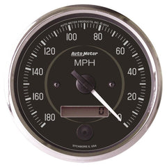 AutoMeter - Autometer Cobra 4 inch 180 MPH In-Dash Electronic Programable Reverse Sweep Speedometer - Demon Performance