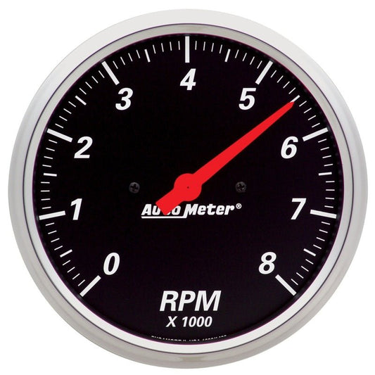AutoMeter - Autometer Designer Black 5in 8k RPM Tachometer Gauge - Demon Performance