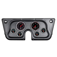 AutoMeter - Autometer Designer Black 67-72 Chevy Truck C/K/K5/Suburban Dash Kit 6pc Tach/MPH/Fuel/Oil/WTMP/Volt - Demon Performance