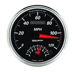 AutoMeter - Autometer Designer Black II 5in 120 MPH & 8k RPM In-Dash Tach/Speedo - Demon Performance