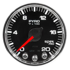 AutoMeter - Autometer Diesel Gauge Kit A-Pillar 10-19 RAM Boost/EGT 60psi/2000 degree F Black Spek-Pro - Demon Performance