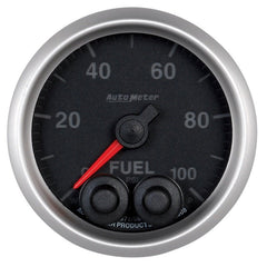 AutoMeter - Autometer Elite 52mm 0-100 PSI Fuel Pressure Peak & Warn w/ Electronic Control Gauge - Demon Performance