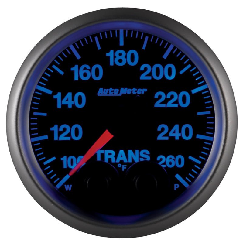 AutoMeter - Autometer Elite 52mm 100-260 Degress F Trans Temperature Peak and Warn Gauge w/ Electonic Control - Demon Performance