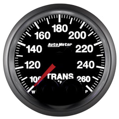 AutoMeter - Autometer Elite 52mm 100-260 Degress F Trans Temperature Peak and Warn Gauge w/ Electonic Control - Demon Performance