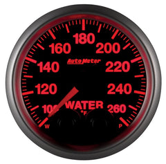 AutoMeter - Autometer Elite 52mm 100-260 Degress F Water Temperature Peak and Warn Gauge w/ Electonic Control - Demon Performance
