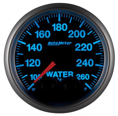AutoMeter - Autometer Elite 52mm 100-260 Degress F Water Temperature Peak and Warn Gauge w/ Electonic Control - Demon Performance