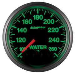 AutoMeter - Autometer Elite 52mm 100-260 Degress F Water Temperature Peak and Warn Gauge w/ Electonic Control - Demon Performance